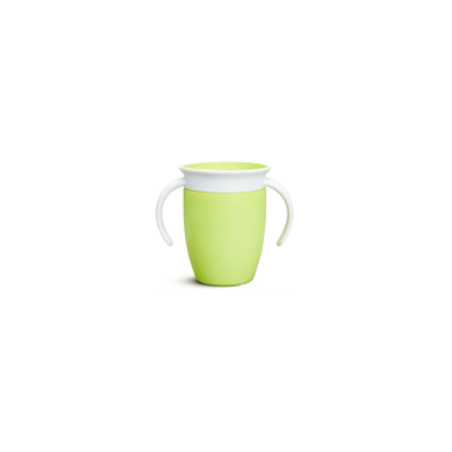 Miracle 360º - Taza antigoteo  con asas 200ml Verde