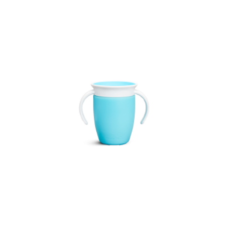 Miracle 360º - Taza antigoteo  con asas 200ml Azul