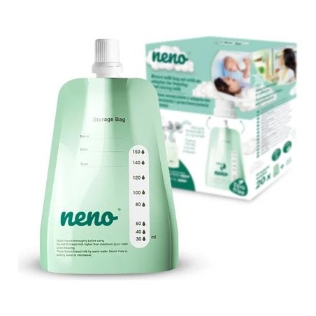 Juego de bolsas para congelación y almacenamiento de leche materna