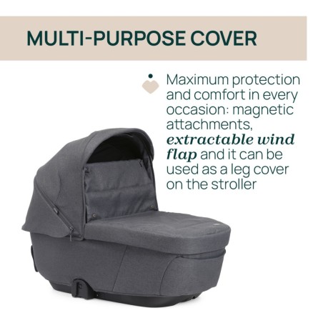 GRAN COMFORT CARRYCOT BLACK SATIN | Chicco Oficial