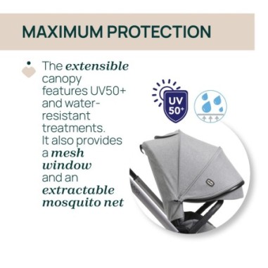 MYSA STROLLER 2025 LUNAR ROCK | Chicco Oficial