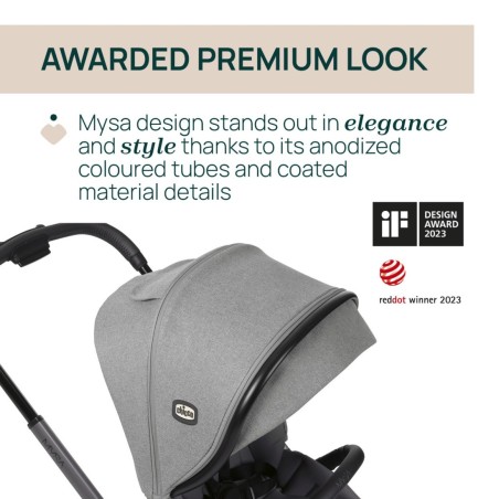 MYSA STROLLER 2025 LUNAR ROCK | Chicco Oficial