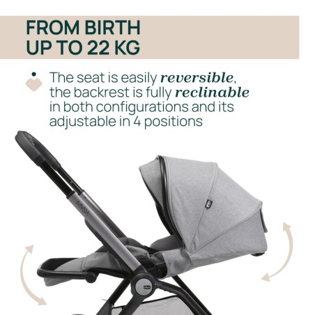 MYSA STROLLER 2025 LUNAR ROCK | Chicco Oficial