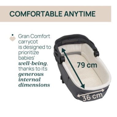 GRAN COMFORT CARRYCOT LUNAR ROCK | Chicco Oficial