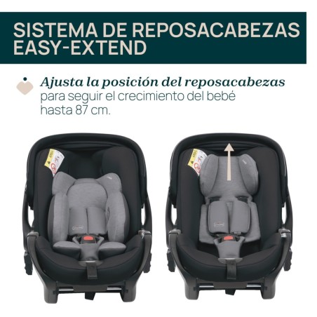 FIRST SEAT RECLINE BLACK SATIN | Chicco Oficial