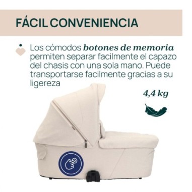 FLEXI CARRYCOT AMBER GLOW | Chicco Oficial