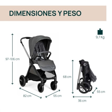 BELLAGIO STROLLER BLACK SATIN | Chicco Oficial