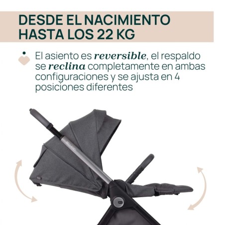 BELLAGIO STROLLER BLACK SATIN | Chicco Oficial