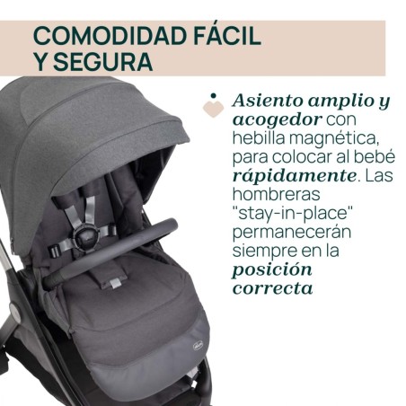 BELLAGIO STROLLER BLACK SATIN | Chicco Oficial