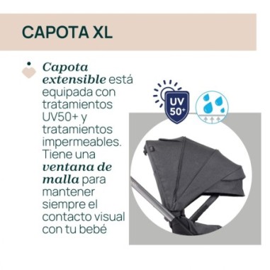 BELLAGIO STROLLER BLACK SATIN | Chicco Oficial