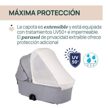 FLEXI CARRYCOT LUNAR ROCK | Chicco Oficial