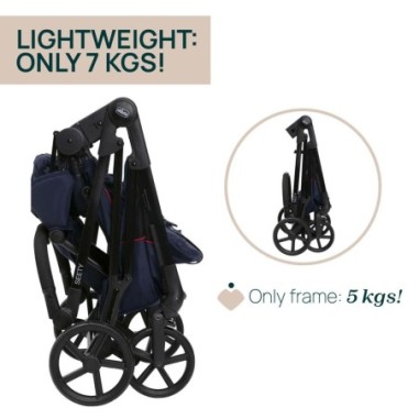 Silla de paseo Seety Oxford Blue | Chicco Oficial