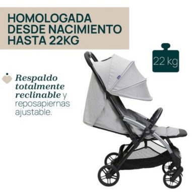 Silla De Paseo Goody XPlus Pearl Grey | Chicco Oficial