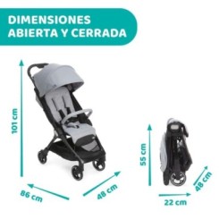 Silla De Paseo Chicco WE Cool Grey 2