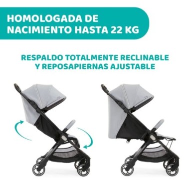 Silla De Paseo Chicco WE Cool Grey | Chicco Oficial