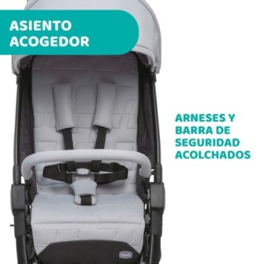 Silla De Paseo Chicco WE Cool Grey | Chicco Oficial
