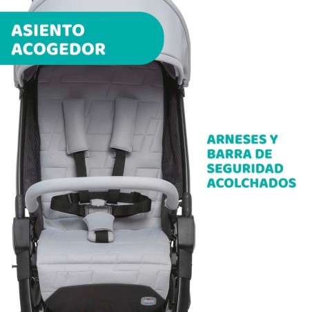 Silla De Paseo Chicco WE Cool Grey | Chicco Oficial