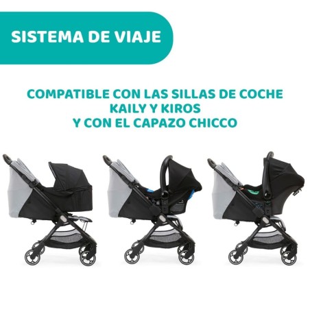 Silla De Paseo Chicco WE Cool Grey | Chicco Oficial