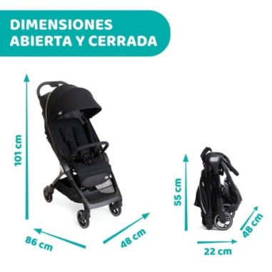 Silla De Paseo Chicco WE Black | Chicco Oficial