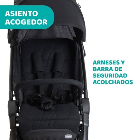 Silla De Paseo Chicco WE Black | Chicco Oficial