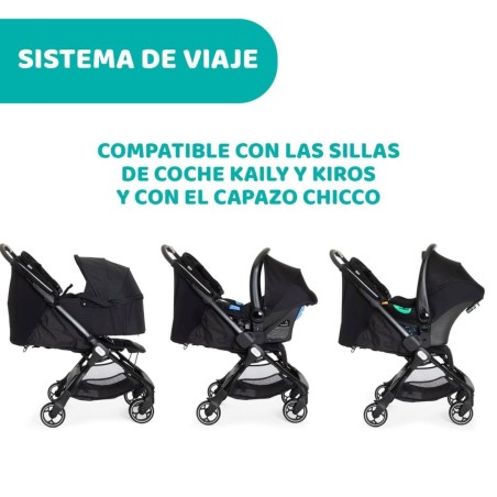 Silla De Paseo Chicco WE Black | Chicco Oficial