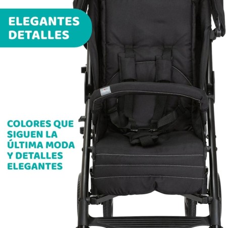 Silla paseo LiteWay4 Jet Black | Chicco Oficial