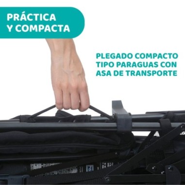 Silla paseo LiteWay4 Jet Black | Chicco Oficial