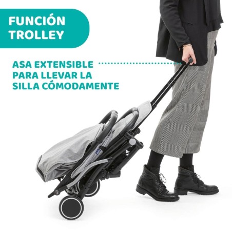 Silla paseo Trolleyme Light Grey | Chicco Oficial