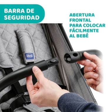 Silla paseo Trolleyme Light Grey | Chicco Oficial
