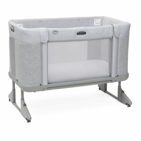 Cuna Chicco Next2Me Forever Ash Grey cross collection