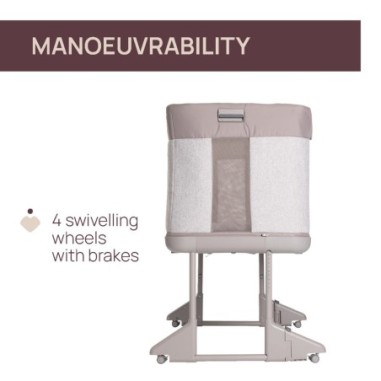 Cuna Chicco Next2Me Forever Almond | Chicco Oficial