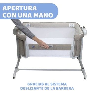 Cuna Next2Me Magic Evo Desert taupe | Chicco Oficial
