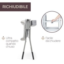 Bañera-Cambiador Graphite Melange Chicco 2