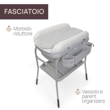 Cuddle&Bubble Graphite Melange | Chicco Oficial