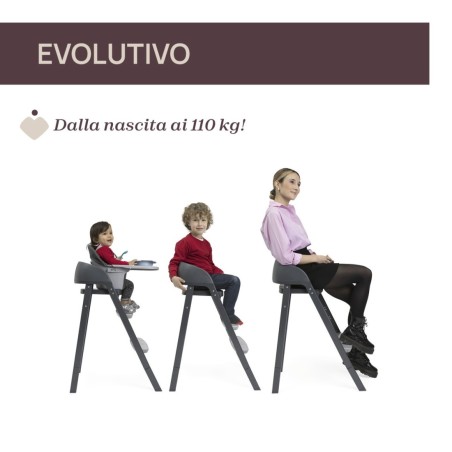 Crescendo Up Etna Black Re_Lux | Chicco Oficial