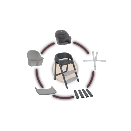 Crescendo Up Etna Black Re_Lux | Chicco Oficial