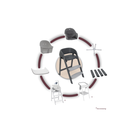 Crescendo Up Etna Black Re_Lux | Chicco Oficial