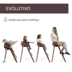 Silla evolutiva Crescendo Up Rojo Re_Lux 2