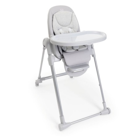Silla alta Polly Harmony Acero