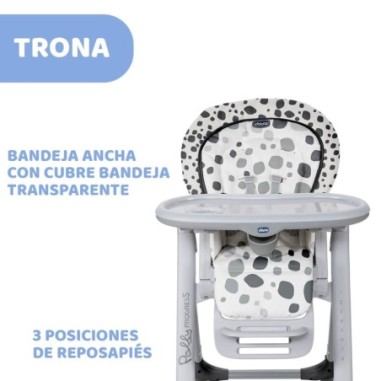 Trona Polly Progres5 Anthracite | Chicco Oficial