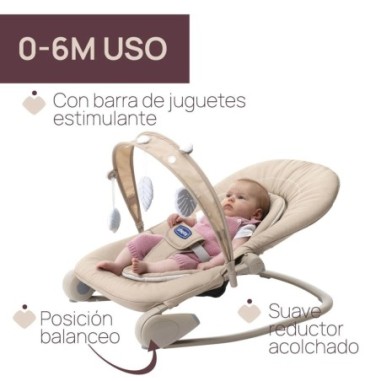 Hamaca Hooplà Beige Re_Lux | Chicco Oficial