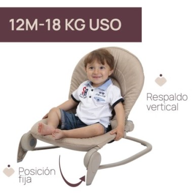 Hamaca Hooplà Beige Re_Lux | Chicco Oficial