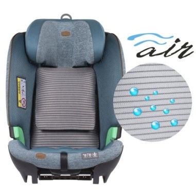Bi-seat i-size air w/out black melange | Chicco Oficial
