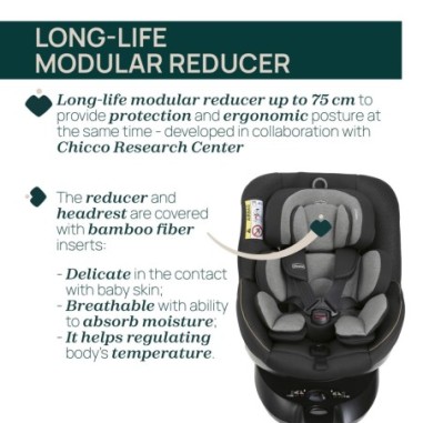 SEAT 105 I-SIZE POSH BLACK | Chicco Oficial