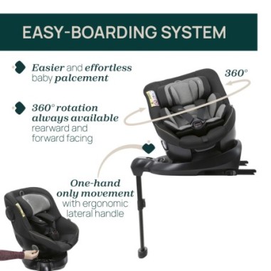 SEAT 105 I-SIZE POSH BLACK | Chicco Oficial