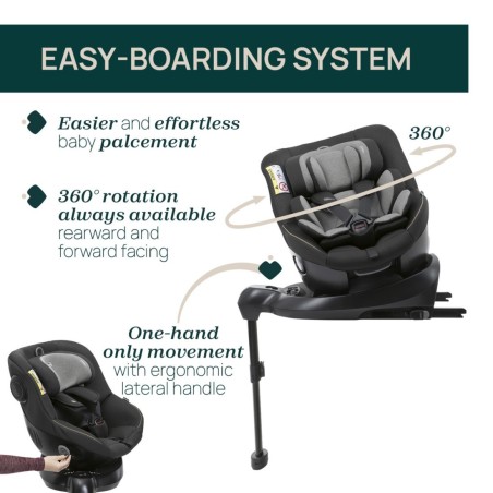 SEAT 105 I-SIZE POSH BLACK | Chicco Oficial