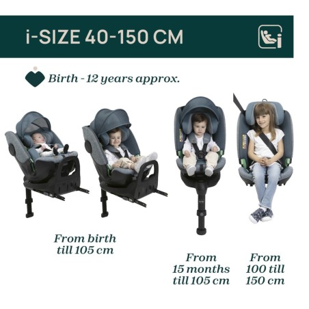 Bi-seat i-size air with base black air | Chicco Oficial