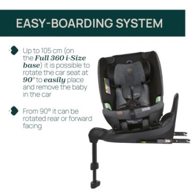 Bi-seat i-size air with base black air | Chicco Oficial