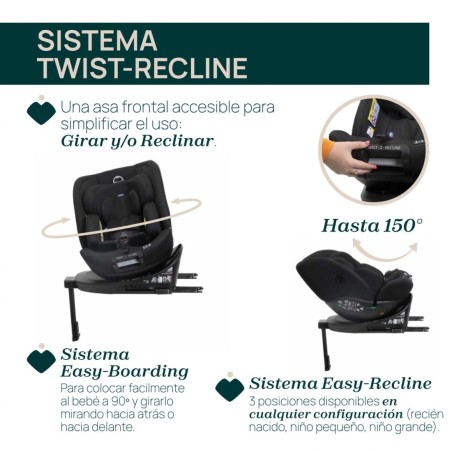 EVERONE I-SIZE BLACK | Chicco Oficial