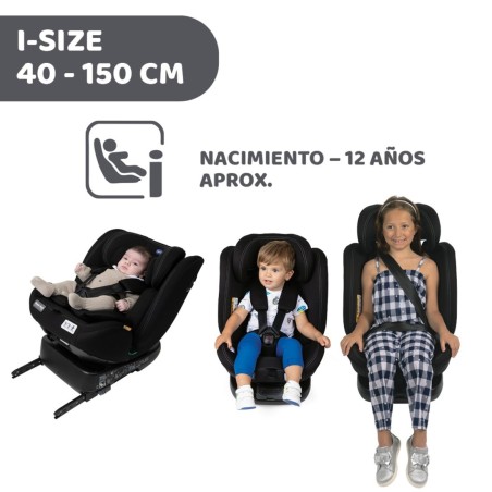 Unico Evo i-Size Classic Black | Chicco Oficial